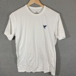 Bird Dogs Shirt Mens M White Short Sleeve Casual‎ Graphic Tee Logo